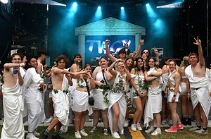 Toga party a taste of student life