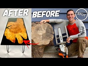 DIY COFFEE TABLE // Modern Coffee Table