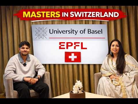 SwissPilla Talk: Master’s in Switzerland 🇨🇭 | University of Basel & EPFL | Student Guide