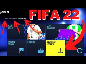 HOW TO DOWNLOAD LATEST SQUAD UPDATE on FIFA 22 ONLINE[MARCH -2-2022]
