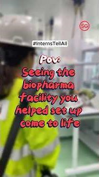 POV: Seeing the biopharma facility you helped set up come to life