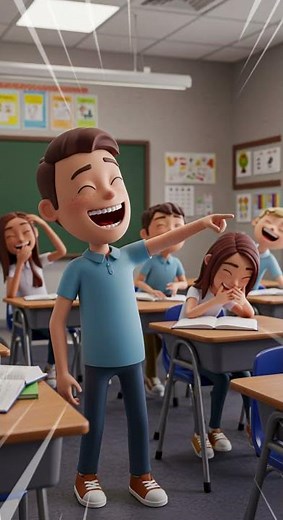 Baymax poop in class 😱🤢 #funny #cartooncharacter #animation