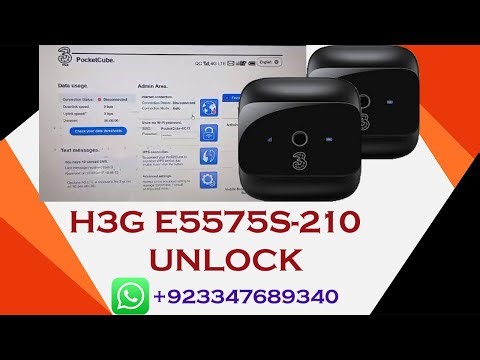 H3G E5575S-210 21.329.63.00.12 Unlock||Pocket Cube||100 %Working