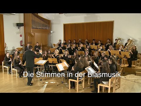 Die Stimmen in der traditionellen Blasmusik