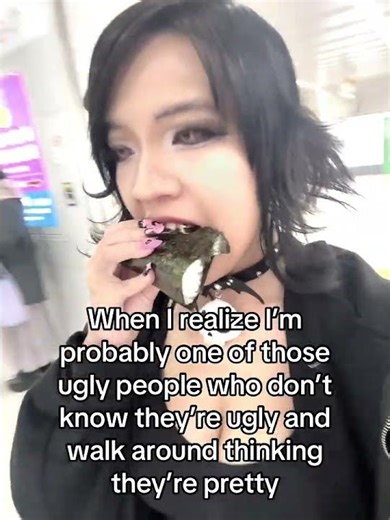 Ashley Graves cosplay while eating and walking in Japan #animegameycosplay #animecostume #tcoaal