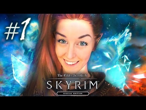 MODDED SKYRIM SE - HOGWARTS IN SKYRIM?! Part 1 (Gameplay Walkthrough)