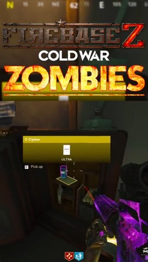 Firebaze Z Free Perk Easter Egg In Cold War Zombies! #7 #shorts #callofduty