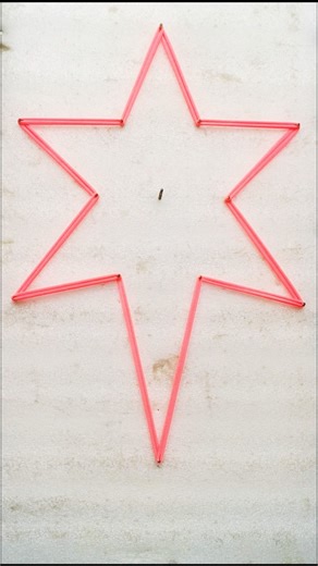 🟥 Mary Christmas Star ✨ Rubber Band 3D Art