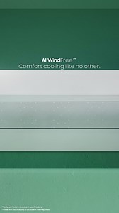 Does the summer heat make you feel icky and sticky? With AI WindFree air-conditioners, you can feel the breeze without the hard chill and comfort cooling, like no other. ❄️ | Samsung