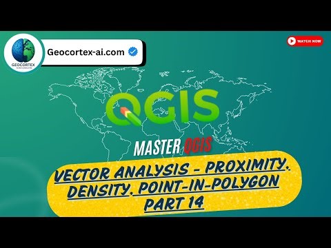 Vector Analysis – Proximity, Density, Point-in-Polygon Part 14