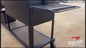 The Must-have Combo! 20”x36” smoker with upright box and 20”x36” open steak grill with adjustable grilling rack. Cook and grill everything at once and let your family and friends gather ‘round to watch you create some sizzling magic! Rule The Smoke ®️ www.pitsbyjj.com 713-691-2922 #bbq #barbeque #texas #custompits | BBQ Pits by JJ