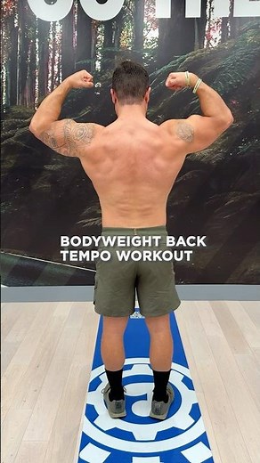 No Equipment Back Workout At Home