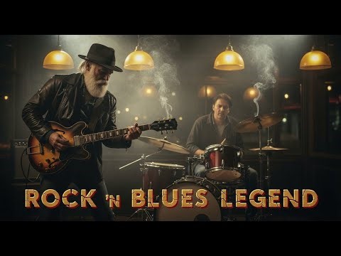 Rock n Blues Legend 🎵 Vintage Blues Rock Jam 🎸 Feel the Groove