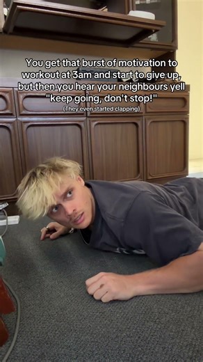 I could hear them next door...