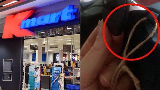 Kmart shopper discovers new security tag on clothes