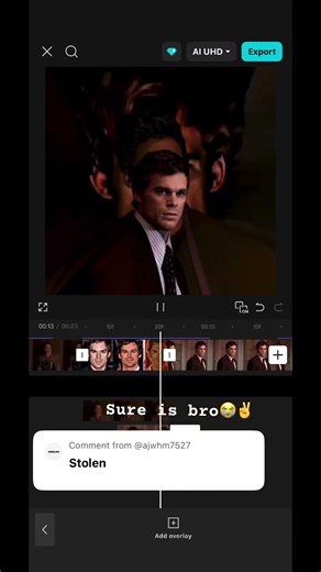 Btw it doesn’t look the same because I use node video to make my cc||#fyp #edit #dextermorgan