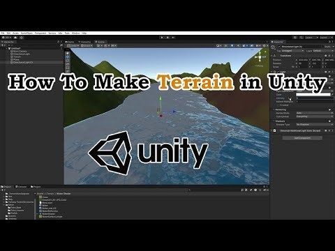 Ep6: How to Create Terrain in Unity (Beginner Tutorial)