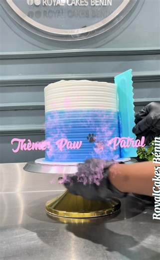 Mission du jour : décorer un gâteau Paw Patrol 🎂 #LanguageLearning #RoyalCakesBenin #CakeDesign #pourtoii