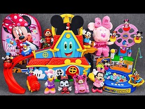 Satisfying with Unboxing Disney Junior Minnie Mouse Jumbo Fun House Playset | Review Toys ASMR