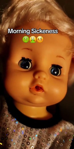 Morning Sickness Pregnancy 😷 #dollsofyoutube #babydolls #funny