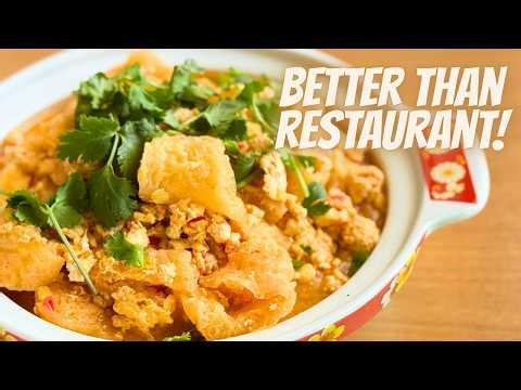 Easy Sour & Spicy Fish Maw Soup That Tastes Like Restaurant Quality 🤯