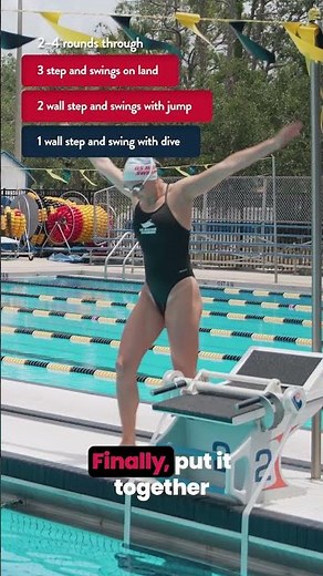 Relay Swimming Start Set 1 // Getting a Rhythm