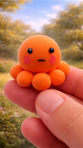 Cute Clay octopus Making | Miniature Art"#octopus #craft #clayart #clayvideos #claycraft