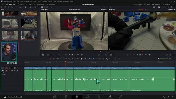 Fastest Editing Workflow in DaVinci Resolve! - Perfect for Tutorials and How To Vids!