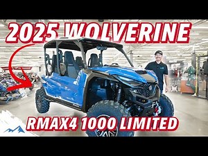 First Look at the 2025 Yamaha Wolverine RMAX4 1000 Limited