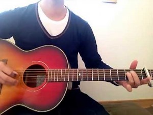 長渕　剛　「素顔」　ギター　間奏・エンディング　簡単　アレンジ　ピックバージョン