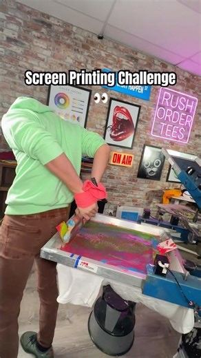 Putting Our Master Printer Up To The ULTIMATE Screen Printing Challenge! 🤯