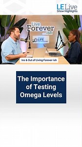 Are you getting enough omega-3 fatty acids? Don't guess, test! Listen to the latest episode of #LiveForeverish as Drs. Mike and Crystal discuss how elderberry juice improves glucose and insulin levels; why heart failure patients should consider testing omega-3 levels; how an NAD precursor improved walking distance in people with peripheral artery disease; and the best diet to protect against hair loss. ➡️ Comment PODCAST to access the full episode. #LifeExtension #HealthScience #LELEARN . . . #o