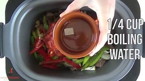 Tasty Slow Cooker Pepper Steak