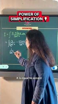 Solve this integral like a pro and understand the Key Idea behind it