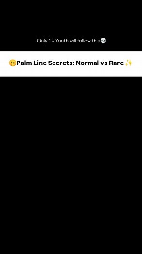 28 reactions · 4 comments | ️ Your hands tell a story!  Most people have normal palm lines, but only a few have the rare equal lines 勞 Which one do you have?  Comment below! ⬇️✨ . . . #Palmistry #HandLines #RareLines #SpiritualAwakening #MysticVibes #HiddenSecrets #LifeLine #DestinyLines #PalmReading #SpiritualJourney #millionaremindset #billionaremindset #bussinessmindset #knowledge #fact #explorepage #instagramreels #reech | Informationverse | Facebook