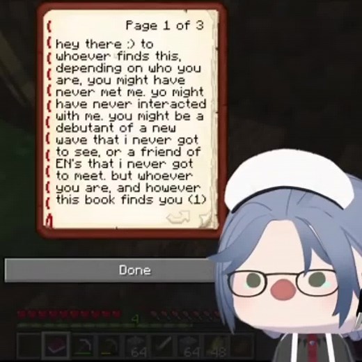 Hex's Last Minecraft Stream: A Heartfelt Goodbye | Nijisanji