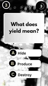 Vocabulary Quiz Challenge | #quiz #shortsfeed #words #trivia #challenge #shorts #shortvideo