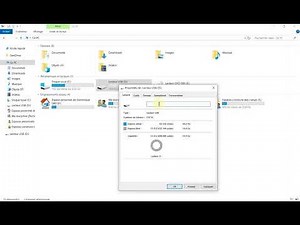 Renommer une clé USB