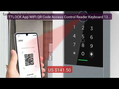 TTLOCK App WIFI QR Code Access Control Reader Keyboard 13.56Mh... — Best Buy 2026 | Great Quality!