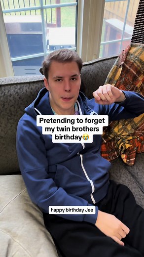 Pretending to Forget My Twin Brother's Birthday Prank