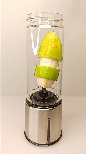 Banana Blending with Water 🍌🥤