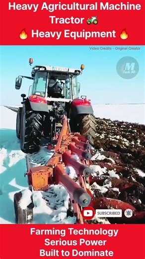 Heavy Agricultural MachineTractor 🚜 Heavy Equipment 🔥 #shorts #farming #heavymachinery
