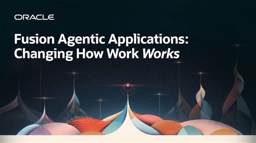 Oracle Fusion Agentic Applications Drive Outcomes | María del Carmen Melero Moreno