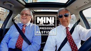 6.3K views · 238 reactions | One more for the road? President-elect Michael Amiridis is in town this weekend to watch his son walk across the stage at CLA and become a #UofSC alum. Interim-President Harris Pastides recently caught up with Dr. Amiridis for one final spin in the Mini Cooper. ⬇️ | University of South Carolina | Facebook