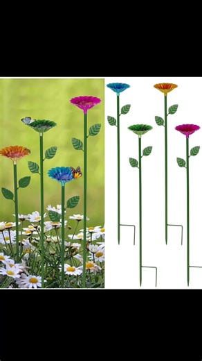 Brighten up your garden and keep your local pollinators happy with these Flower Bee Feeders! 🌸🐝 ​These vibrant, petal-shaped stakes aren't just a pop of color for your flower beds—they are a functional oasis for bees and butterflies. With their adjustable height and sturdy double-prong ground stakes, you can nestle them perfectly among your blooms to provide a much-needed hydration station. ​Why your garden needs them: ​✨ Staggered Heights: Customizable poles to fit any landscape. ​🌈 Vibrant 