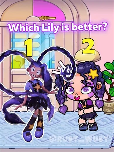 LILY LOVE MAKEUP💄 FROM POPPY PLAYTIME 😍 #avatarworld