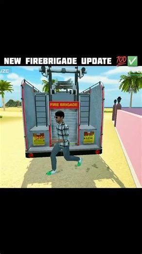 NEW FIREBRIGADE ADDED 💯✅ INDIAN VEHICLES SIMUTOR 3D GAME #indiantractor3d #youtubeshorts