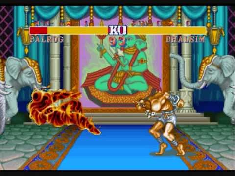 Street Fighter II-Dhalsim's Yoga Flame