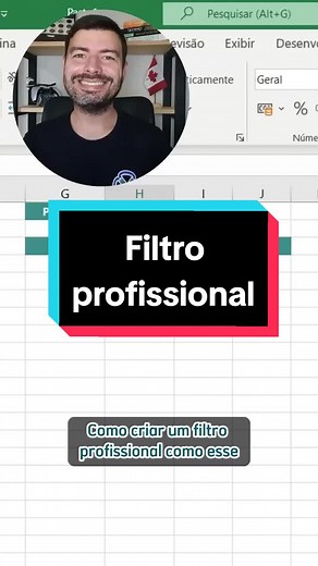 Como deixar sua planilha ainda mais incrível e útil? Uma função para filtrar seus dados e facilitar a análise das suas informações. Que tal começar a utilizar esse recurso no seu dia a dia? Essa função está disponível para todos que tem a versão do Excel 2019 em diante. #excel #planilhas #planilhasexcel #dicaexcel #dashboard #relatório #cursodeexcel