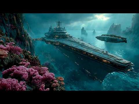 Alien Horizons⎜Dark Space Ambient Music & Cosmic Soundscapes⎜4K